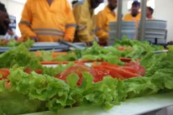 Refeição coletiva para o canteiro de obras da CONSTRUCAP em Campinas é atendida pela NUTRIVIGOR